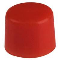 E-Switch - 800C1RED - CAP PUSHBUTTON ROUND RED