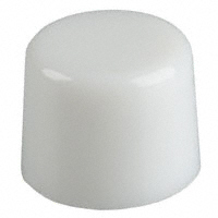 E-Switch - 800C1WHT - CAP PUSHBUTTON ROUND WHITE