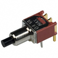 E-Switch - 800SP8B6M6RE - SWITCH PUSH SPDT 0.4VA 20V