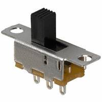 E-Switch - EG1201A - SWITCH SLIDE SPDT 200MA 30V