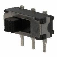 E-Switch - EG1270 - SWITCH SLIDE SPDT 300MA 6V