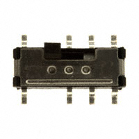 E-Switch - EG1400B - SWITCH SLIDE DP3T 300MA 4V