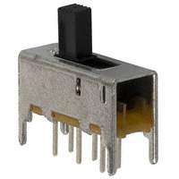 E-Switch - EG2201A - SWITCH SLIDE DPDT 200MA 30V