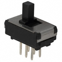 E-Switch - EG2209A - SWITCH SLIDE DPDT 100MA 12V