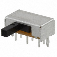 E-Switch - EG2210 - SWITCH SLIDE DPDT 200MA 30V
