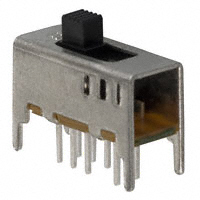 E-Switch - EG2301 - SWITCH SLIDE DP3T 200MA 30V