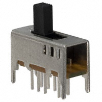E-Switch - EG2301A - SWITCH SLIDE DP3T 200MA 30V