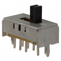 E-Switch - EG2305 - SWITCH SLIDE DP3T 200MA 30V