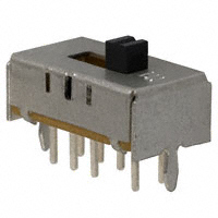 E-Switch - EG2305A - SWITCH SLIDE DP3T 200MA 30V