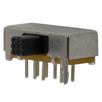 E-Switch - EG2308 - SWITCH SLIDE DP3T 100MA 12V