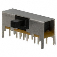 E-Switch - EG4319 - SWITCH SLIDE 4P3T 200MA 30V