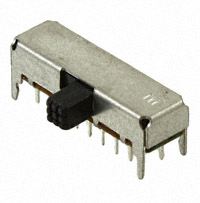 E-Switch - EG6201 - SWITCH SLIDE 6PDT 200MA 30V