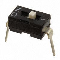 E-Switch - KAE01LAGT - SWITCH SLIDE DIP SPST 25MA 24V