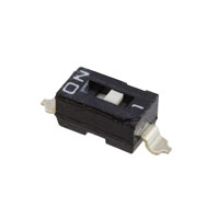 E-Switch - KAE01SGGT - SWITCH SLIDE DIP SPST 25MA 24V