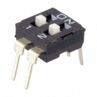 E-Switch - KAE02LAGT - SWITCH SLIDE DIP SPST 25MA 24V