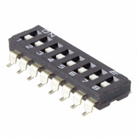 E-Switch - KAE08SGGT - SWITCH SLIDE DIP SPST 25MA 24V