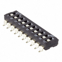 E-Switch - KAE10TGGT - SWITCH SLIDE DIP SPST 25MA 24V