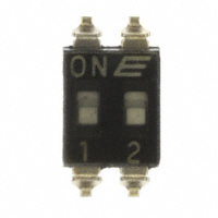 E-Switch - KAJ02TGGT - SWITCH SLIDE DIP SPST 25MA 24V