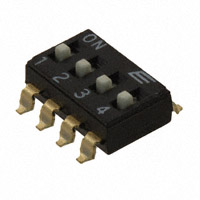 E-Switch - KAJ01SGGT - SWITCH SLIDE DIP SPST 25MA 24V
