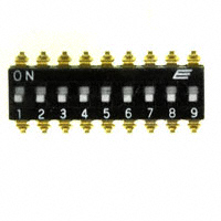 E-Switch - KAJ09LGGT - SWITCH SLIDE DIP SPST 25MA 24V