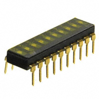 E-Switch - KAJ10TAGT - SWITCH SLIDE DIP SPST 25MA 24V