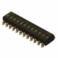 E-Switch - KAJ12TGGT - SWITCH SLIDE DIP SPST 25MA 24V