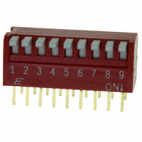 E-Switch - KAP1109E - SWITCH PIANO DIP SPST 25MA 24V