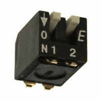 E-Switch - KAR02LGGT - SWITCH PIANO DIP SPST 25MA 24V