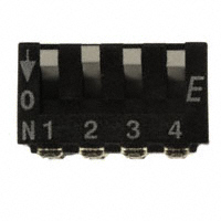 E-Switch - KAR04LGGT - SWITCH PIANO DIP SPST 25MA 24V