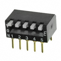 E-Switch - KAR05LAGT - SWITCH PIANO DIP SPST 25MA 24V