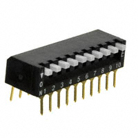 E-Switch - KAR10LAGT - SWITCH PIANO DIP SPST 25MA 24V