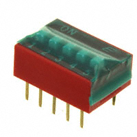 E-Switch - KAS1105ET - SWITCH SLIDE DIP SPST 25MA 24V