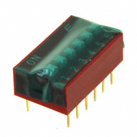 E-Switch - KAS1106ET - SWITCH SLIDE DIP SPST 25MA 24V