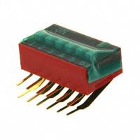 E-Switch - KAS2106ET - SWITCH SLIDE DIP SPST 25MA 24V