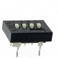 E-Switch - KAT1104E - SWITCH SLIDE DIP SPDT 25MA 24V
