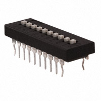 E-Switch - KAT1110E - SWITCH SLIDE DIP SPDT 25MA 24V