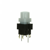 E-Switch - LP15R1WHTBLU-N - SWITCH PUSH SPST-NO 1MA 20V