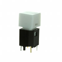 E-Switch - LP2S3WHTBLU-N - SWITCH PUSH SPST-NO 1MA 20V