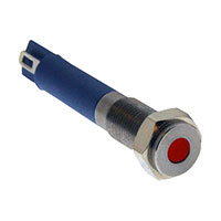 E-Switch - PVL06FLS11 - LED PANEL INDICATOR RED 1.8V