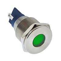 E-Switch - PVL19FLS31 - LED PANEL INDICATOR GREEN 2.8V
