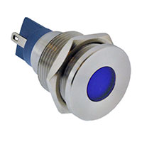 E-Switch - PVL16FLS41 - LED PANEL INDICATOR BLUE 2.8V