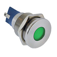 E-Switch - PVL16FLS31 - LED PANEL INDICATOR GREEN 2.8V