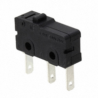E-Switch - MS085R100F130C1A - SWITCH SNAP ACT SPDT 0.4VA 20V