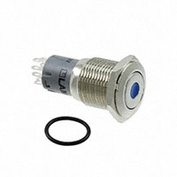 E-Switch - PV3F2H0NN-244 - SWITCH PUSHBUTTON DPDT 2A 48V