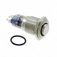 E-Switch - PV3H2H0NN-314 - SWITCH PUSHBUTTON DPDT 2A 48V