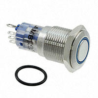 E-Switch - PV3WF2B0SSG-341 - SWITCH PUSHBUTTON SPDT 2A 48V