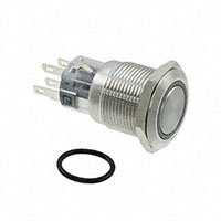 E-Switch - PV4F230SS-301 - SWITCH PUSHBUTTON SPDT 2A 24V