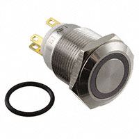 E-Switch - PV4F2Y0SS-311 - SWITCH PUSHBUTTON DPST 2A 48V