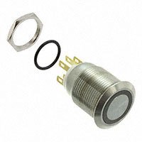 E-Switch - PV4F2Y0SS-344 - SWITCH PUSHBUTTON DPST 2A 48V