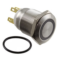 E-Switch - PV4F2Y0SS-334 - SWITCH PUSHBUTTON DPST 2A 48V